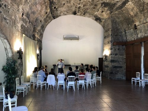 Bob Kulhan teaching in Cocoyoc, Mexico